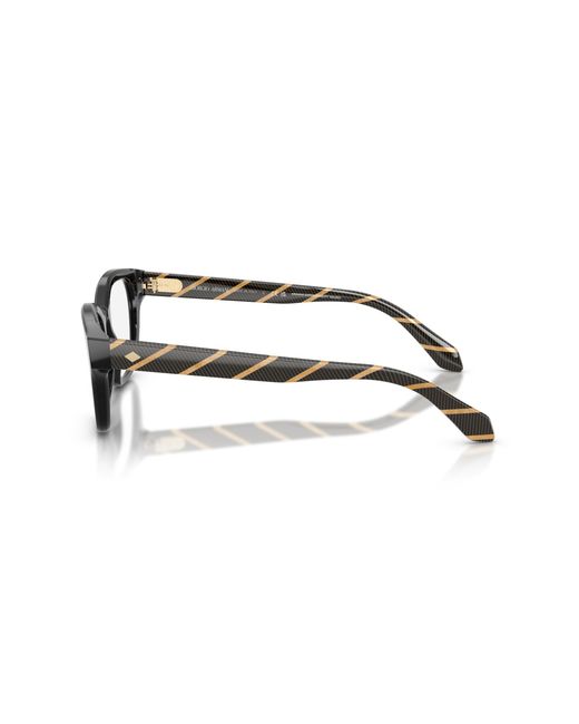 Giorgio Armani Black Ar7274 5875 Optical Frames Acetate Pillow Normal for men