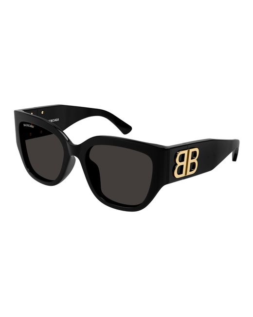 Balenciaga Black Bb0323Sk 002 Sunglasses Acetate Squared