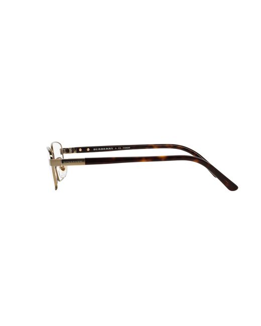Burberry Black Be1287Td 1002 Optical Frames Titanium Squared Normal for men