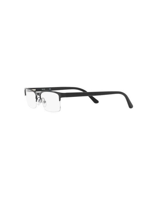 Sferoflex Black Sf2288 132 Optical Frames Metal Squared for men
