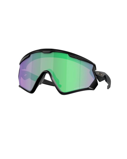 Oakley Green Oo9418 Wind Jacket 2.0 941828 Sunglasses O_Matter Mask Normal Prizm for men