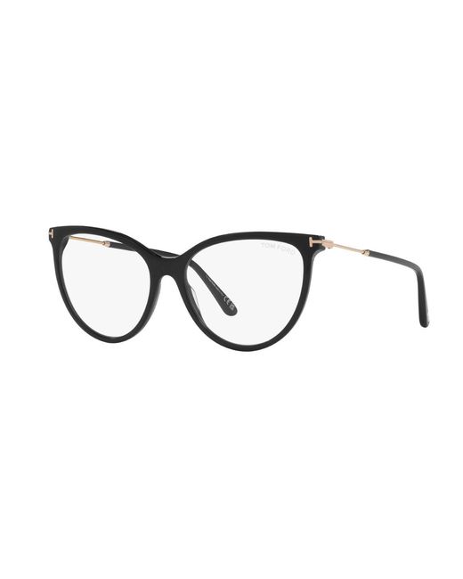 Tom Ford Black Ft5994-B 001 Optical Frames Acetate Cat Eye Normal