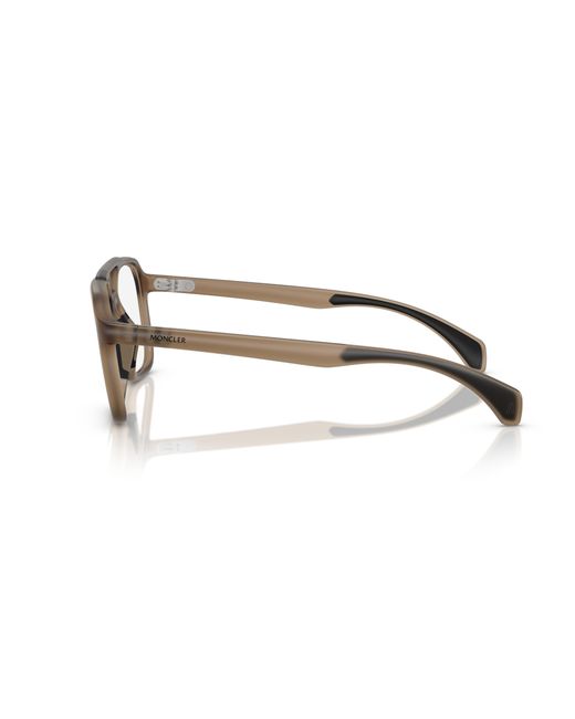 Moncler Black Me3002 5012 Optical Frames Injected Transparent Squared Normal