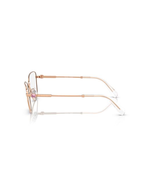 Swarovski Black Sk1018 4014 Optical Frames Metal Cat Eye Normal