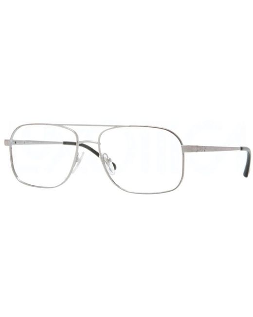 Sferoflex Black Sf2249 268 Optical Frames Metal Squared for men