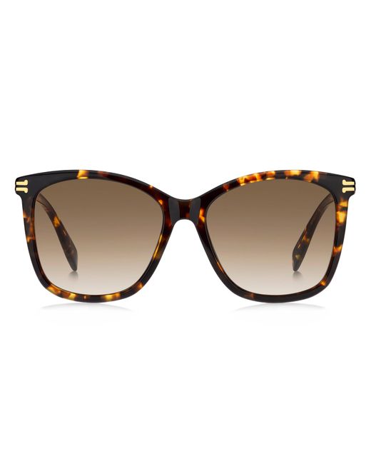 Marc Jacobs Black Mj 1106/S 086/Ha Sunglasses Acetate Cat Eye Shaded
