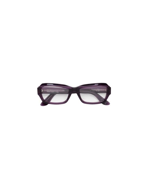 Retrosuperfuture Black Jg6 Numero 134 Melanzana Optical Frames Acetate Squared