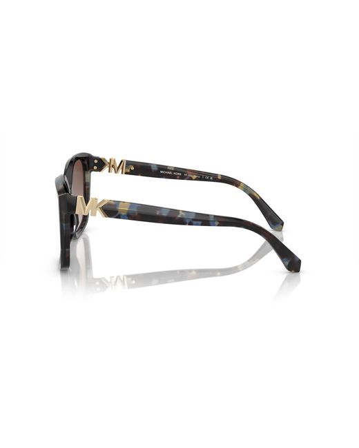 Michael Kors Black Mk2201 Malia 395213 Sunglasses Acetate Squared Normal Shaded