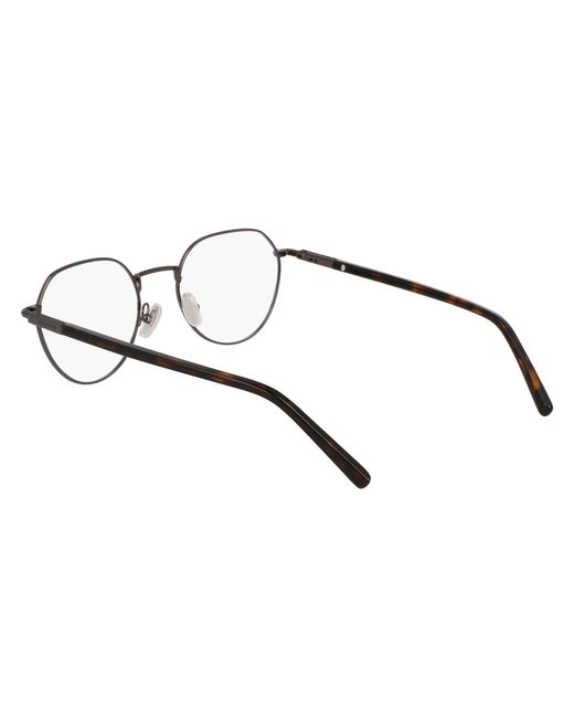 Ferragamo Black Sf2233 027 Optical Frames Acetate Round Normal