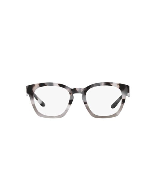 Giorgio Armani Black Ar7245U 6009 Optical Frames Acetate Transparent Squared Normal for men