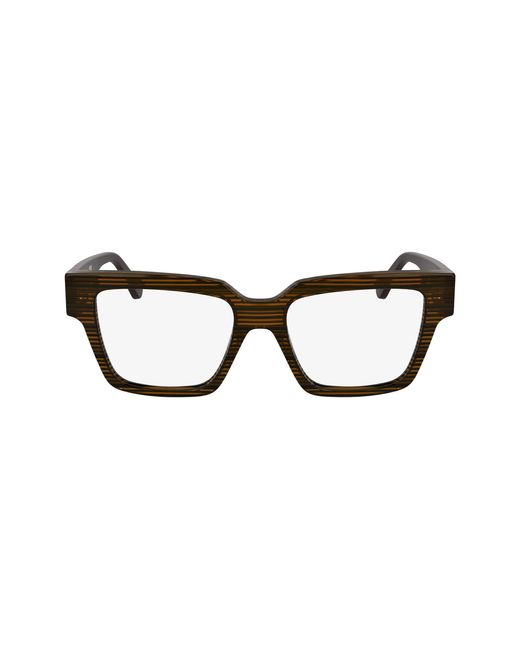 Karl Lagerfeld Black Kl6196 212 Optical Frames Acetate Squared Normal