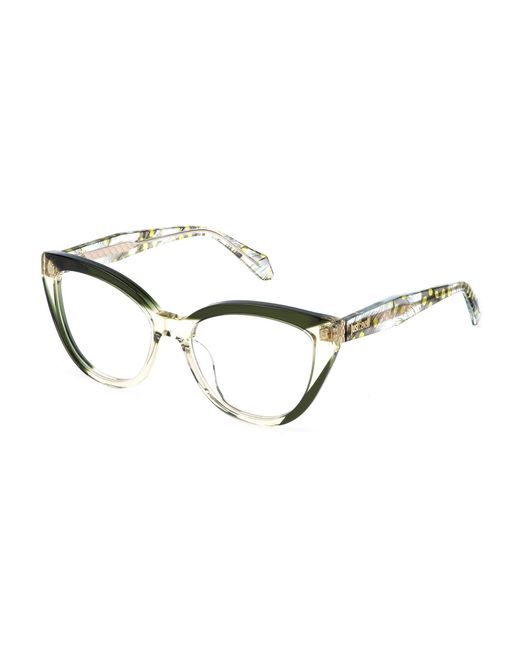 Just Cavalli Black Vjc158V 02Gn Optical Frames Acetate Butterfly