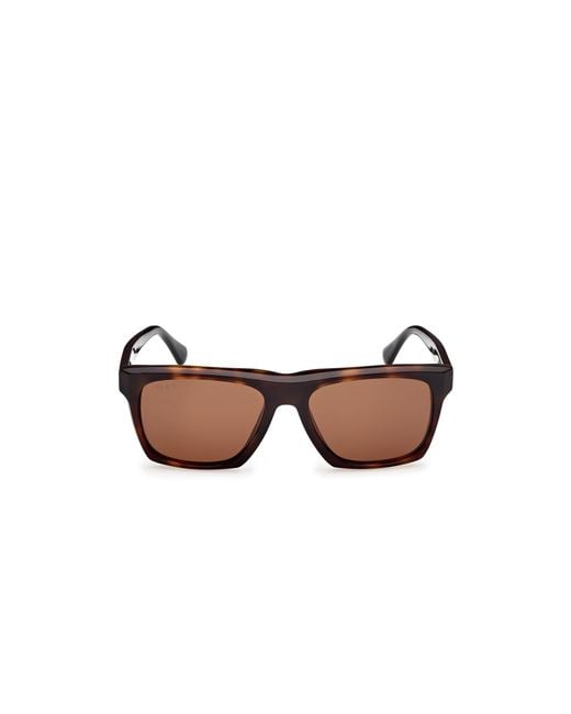 Web Black We0350 55E Sunglasses Acetate Squared Normal for men
