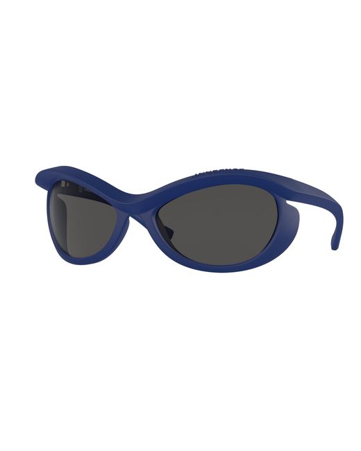 Burberry Blue Be4428U 410787 Sunglasses Injected Geometric Normal