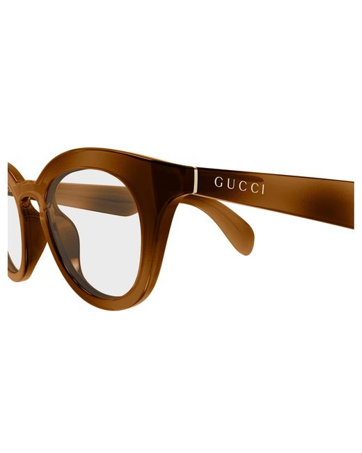 Gucci Black Gg1934O 002 Optical Frames Injected Transparent Squared for men