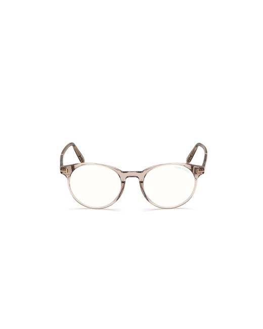 Tom Ford Black Ft5695-B 045 Optical Frames Acetate Round Normal Anti Light for men