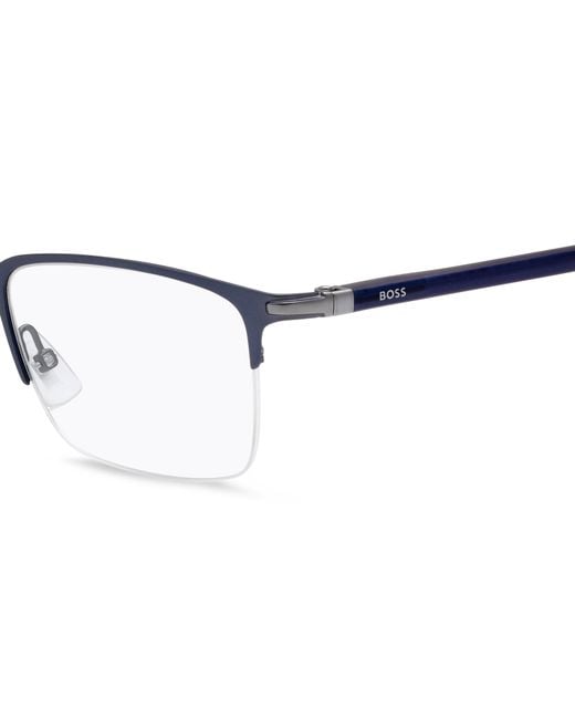 Boss Black Boss 1007/It Fll Optical Frames Metal Squared for men