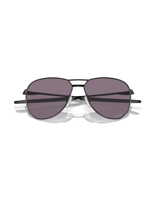 Oakley Black Oo4147 Contrail 414701 Sunglasses Metal Round Normal Prizm for men