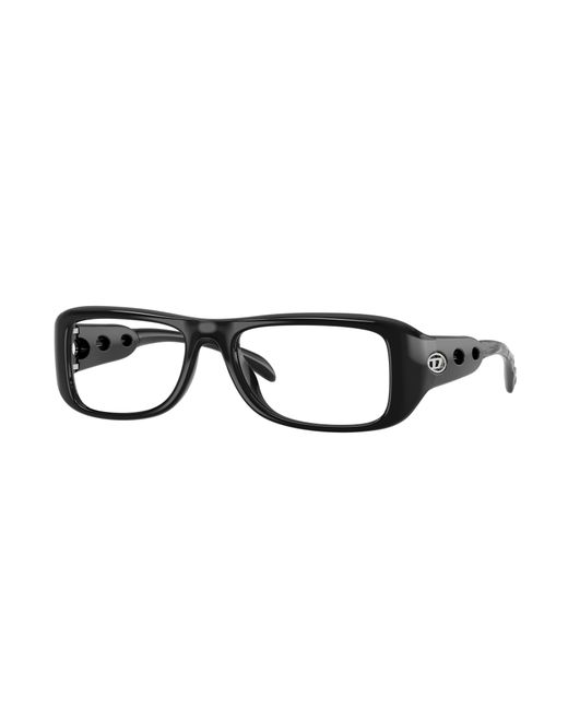 DIESEL Black Dl6010U 2001 Optical Frames Injected Transparent Squared Normal