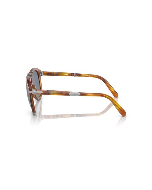 Persol Black Po0714Sm 96/56 Sunglasses Acetate Pilot Normal for men