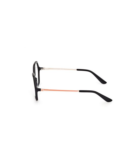 Guess Black Gu50149 001 Optical Frames Acetate Geometric Normal