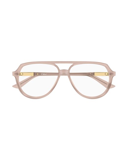 Chloé Black Ch0366O 004 Optical Frames Acetate Transparent Pilot