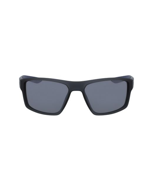 Nike Black Brazen Fury Fj2259 021 Sunglasses Plastic Squared Normal for men