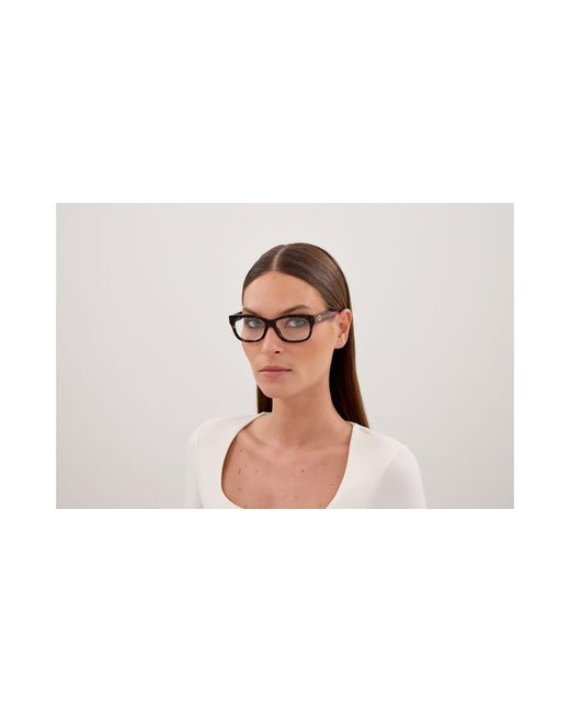 Gucci Black Gg0278On 012 Optical Frames Acetate Transparent Cat Eye