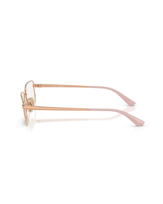 Vogue Eyewear Black Vo4354 5152 Optical Frames Metal Transparent Geometric Normal