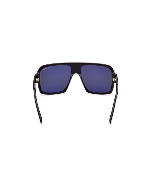 Tom Ford Black Ft0933 Camden 01A Sunglasses Acetate Squared Normal for men