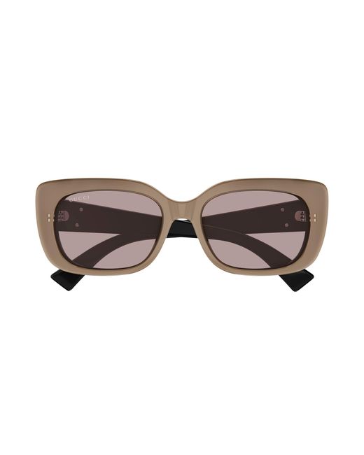 Gucci Black Gg1979Sk 004 Sunglasses Acetate Squared