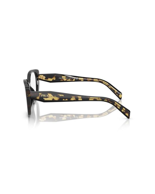 Prada Black Pr B04V 3891O1 Optical Frames Acetate Transparent Cat Eye Normal