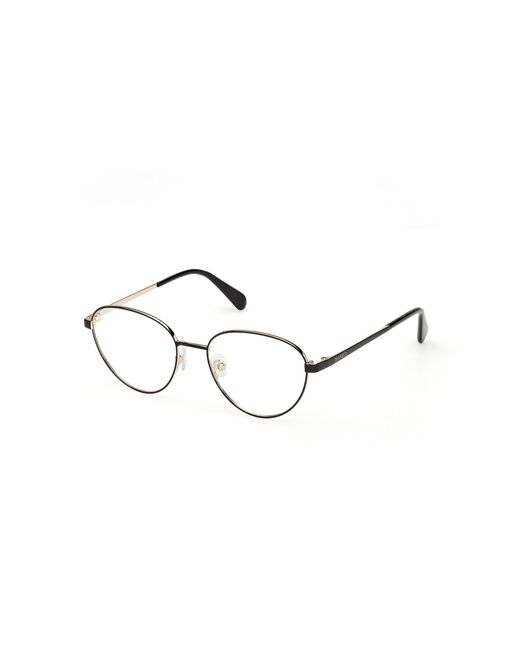 MAX&Co. Black Mo5191 001 Optical Frames Metal Round Normal