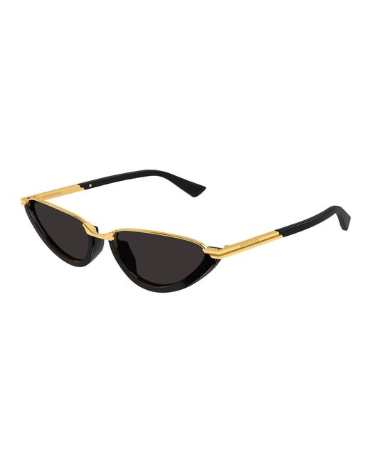 Bottega Veneta Black Bv1346S 001 Sunglasses Acetate Cat Eye