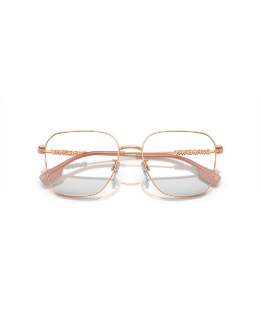 Burberry Black Be1382D 1337 Optical Frames Metal Transparent Squared Normal