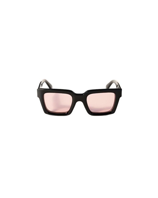 Off-White c/o Virgil Abloh Black Ow9000 Clip On 1030 Sunglasses Acetate Squared Normal