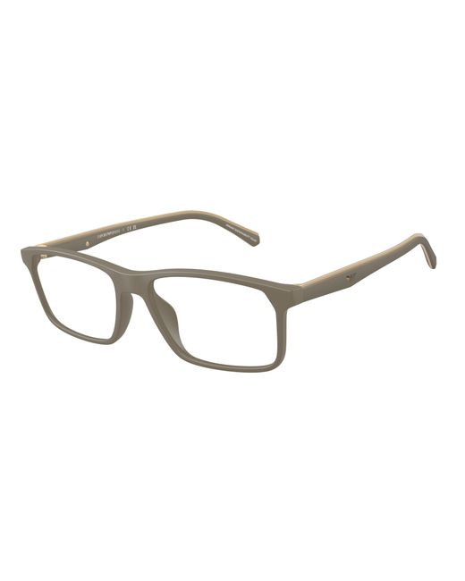 Emporio Armani Black Ea3266U 5437 Optical Frames Injected Pillow Normal for men