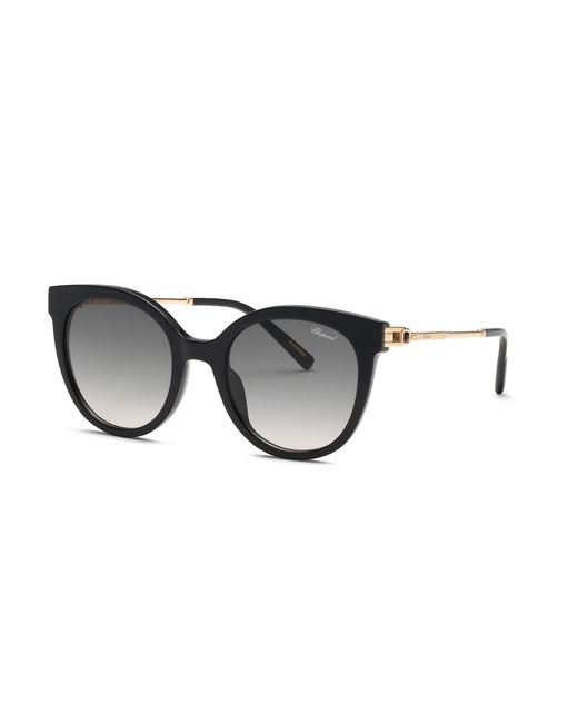 Chopard Black Sch405S 700 Sunglasses Acetate Smoke Pantos Anti-Glare Nuanced