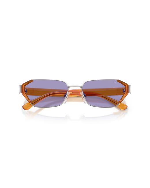 Ralph Lauren Black Rl7094 90011A Sunglasses Metal Geometric Normal