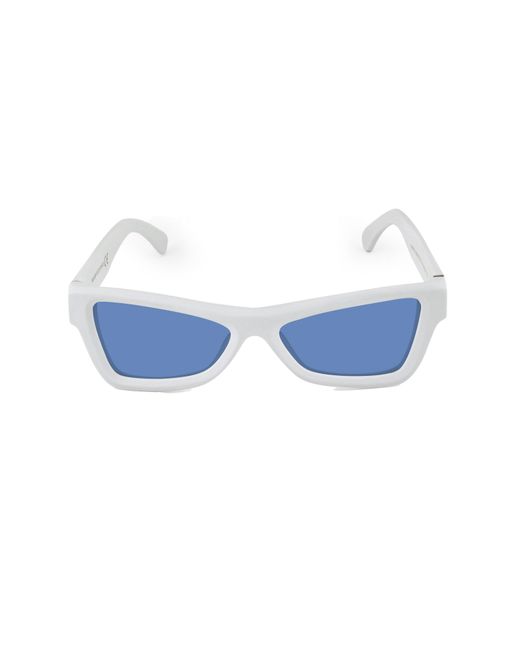 Xlab Blue Banks Sunglasses Acetate Light Geometric Polarized