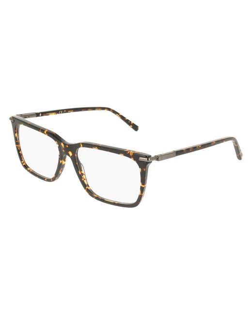 Ferragamo Black Sf3037 242 Optical Frames Acetate Squared Normal for men