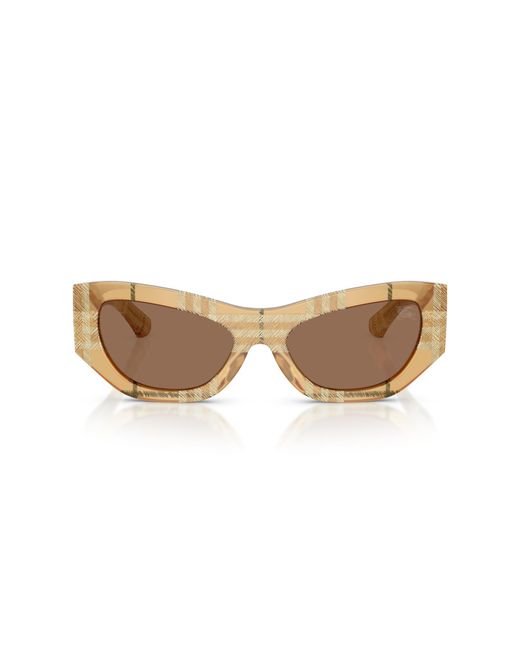 Burberry Black Be4450U 415773 Sunglasses Acetate Cat Eye Normal