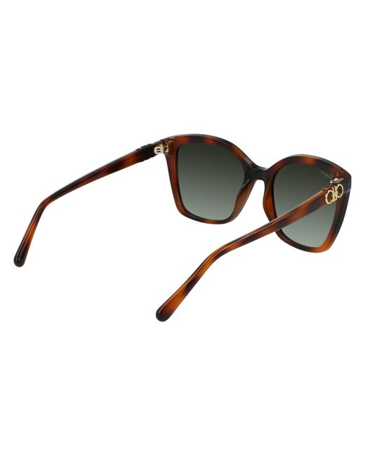 Ferragamo Black Sf1026S 214 Sunglasses Injected Squared Normal Photochromatic