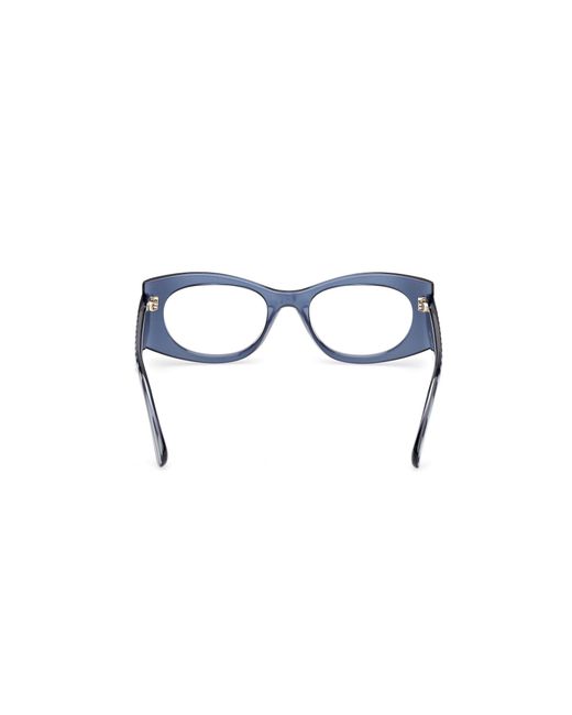 MAX&Co. Black Mo5184 090 Optical Frames Injected Geometric Normal