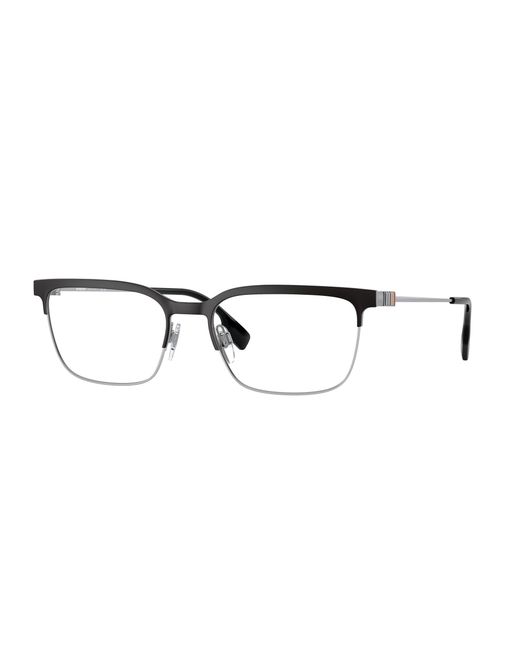 Burberry Black Be1375 Douglas 1005 Optical Frames Metal Transparent Squared Normal for men