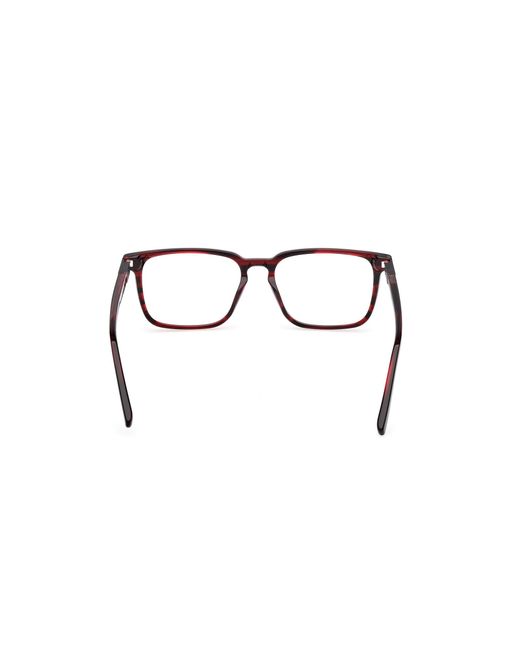 Timberland Black Tb50072-H 066 Optical Frames Acetate Squared Normal for men