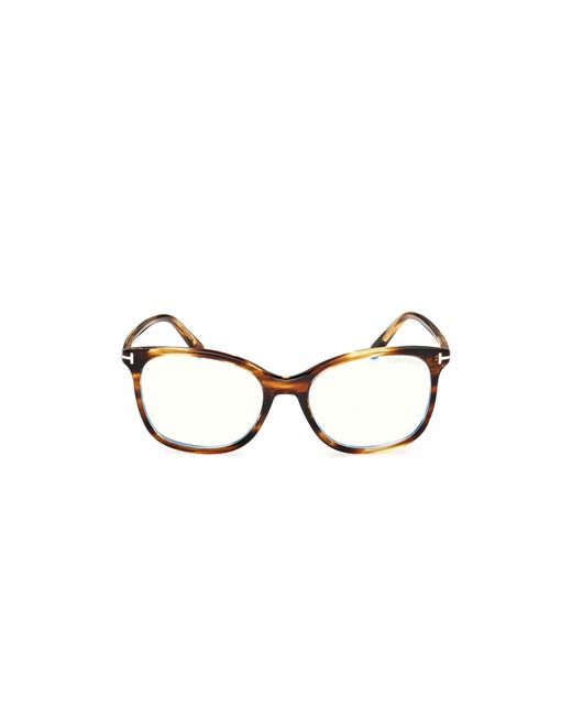 Tom Ford Black Ft6089-B 055 Optical Frames Acetate Squared Normal