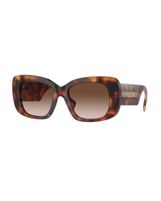 Burberry Black Be4410 331613 Sunglasses Acetate Squared Normal Shaded