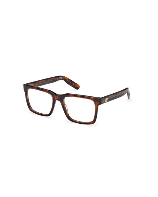Adidas Black Or5124 052 Optical Frames Acetate Squared Normal for men