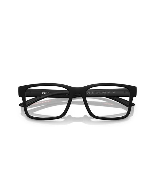 Prada Linea Rossa Black Ps 01Rv Dg01O1 Optical Frames Injected Squared Normal for men